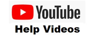YouTube help videos logo